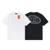 Camiseta unissex em jérsei de algodão vintage Camiseta masculina com costas maxi D logo estampado Camisetas Verão Hip Hop Tops Camisetas Streetwear | 55200