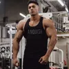 Men's Tank Tops Bodybuilding Top Man Gym Vest Running Cotton Breathable Sports Training Fitness Sleeveless Shirts Casual Underwear