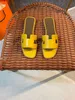 Luxe Damespantoffels Zomer Strand Streep Casual Slippers