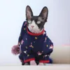 Katzenkostüme Herbst und Winter Haustierkleidung Haarlose Sphinx Roupa Para Gato Kätzchen Katzen Zubehör Disfraz