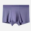 Underpants Men Boxer Underwear Seamless Large Size Briefs Mesh Thin Pouch Loose Soft Elastic Panties Shorts Trunks