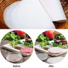 Outils de cuisson 100pcs rond papier d'huile de silicone hamburger patty buvard outil de barbecue pour four ustensiles de cuisson barbecue feuille absorbante