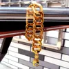 18K REAL YELLOW GOLD Noble MEN'S BRACELET 31g 8 26 FIGARO CHAIN GF283m