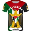 팔레스타인 티셔츠 DIY 맞춤형 이름 번호 Palaestina 티셔츠 국가 플래그 테이트 팔레스타 나 대학 프린트 로고 의류 317W