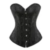 Bustier Corsetti Caudatus Vintage e taglie forti Stampa floreale Corsetto bustier da sposa Push Up Corsetto vittoriano Overbust Burlesque266l