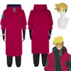 Anime Vash The Stampede Cosplay Trigun Cosplay Costume Red Uniform Outfits Glasögon Vash The Stampede Wig Halloween Party Clothescosplay