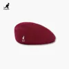 Береты Оригинальный шерстяной берет KANGOL 504, кепка для мужчин и женщин, модная женская однотонная повседневная зимняя шапка, осенняя шапка