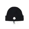 Beanie New Caps Moda Francia Invierno Hombre Bonnet de punto Diseñadores Sombrero de lana Plus Veet Cap Skullies Máscara más gruesa Gorros con flecos Ha S