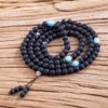 Buddhistische Gebetskette, 7 Chakra, mehrschichtig, für Yoga, Meditation, Mala, Heilung, Lavagestein, Diffusor, Armband, Halskette, Geschenkbox, Perlen, Stran335G