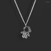 Pendentif Colliers Ligne Simple Dessin Animé Astronaute Collier Niche Hip-hop Rue All-match Dames Chaîne Bijoux En Gros