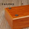 Jewelry Pouches High-grade Wood Grain Long Box Wider Wooden Buddha Bead Bracelet Pendant Brush Jewellery Collection Couple
