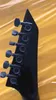 Ome guitare électrique finition corps en acajou bleu matériel noir