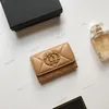 Najwyższej jakości luksusowe torebki projektanta karty portfele CCL z oryginalnym pudełkiem miękkie jagnięta oryginalne skórzane damskie monety portfela Portfera Portfera AP1790