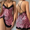 Kadınların Sweetwear Seksi Pijamaları İç çamaşırı Kadın Nightdress Dantel Tasarım Kolelleri Yaz Kayma Elbiseleri Düz Renk V Yez Pijama Nightgowns