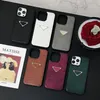 Custodie per cellulari da donna per uomo in pelle di moda di design per 12 13 14 15 Pro Max Nuove custodie protettive per iPhone di alta qualità