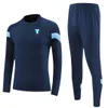 Malmo FF Kinder-Herren-Freizeit-Sportanzug, langärmelig, halber Reißverschluss, Outdoor-Freizeit-Trainingsanzug, Freizeit-Sweatshirt