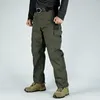 Pantalons pour hommes Armée Pantalon Mâle Coton Cargo Casual Hommes Joggers Militaire Tactique Hommes Étanche Combat Résistant À L'usure En Gros
