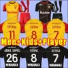 RC obiektyw do piłki nożnej Maillot 23 24 Home Yellow Saint-Barbe Special Openda Ganago Sotoca Football Shirt 2023 Kids Notre Sang Estor _Jersey