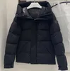 Vestes d'hiver Madeira Puffer Down MON pour femmes et hommes, manteaux d'extérieur avec patte de boutonnage avec lettres Emed, taille S/m/l/xl/xxl