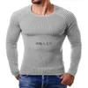 Herrenpullover Herbst Rollkragenpullover Slim Strickwaren Herren