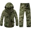 Мужские куртки TAD Gear, тактическая софтшелл, камуфляжная куртка, комплект, мужская армейская ветровка, водонепроницаемая охотничья одежда, военная одежда на открытом воздухе