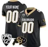 2023 Colorado Buffaloes NCAA College Football Jersey Shedeur Sanders New style jersey 12 Travis Hunter 43 Trevor Woods 22 Anthony Hankerson 1 Cormani Mcclain