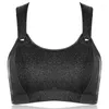 Traje de yoga Sujetador deportivo de alto impacto para mujeres Cobertura completa Frente ajustable Ropa interior sin cables ligeramente acolchada 34 36 38 40 42 B C D E F G H