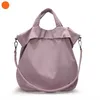 Fitness Grande Capacidade Esportes Yoga Bolsa Um Ombro Diagonal Straddle Bag 19lon My Level Lulu mochilas de basquete mochila de hidratação