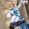 Genshin Impact Cosplay Barbara Gunnhildr Cosplay Costumeゲームユニフォームドレス服ハロウィーンカーニバルコスチューム