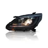 For Toyota INNOVA 12-15 Car LED Headlight Assembly Dynamic Streamer Turn Signal Indicator Front Lamp Daytime Running Light