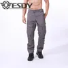 Spodnie Outdoor Pants esdy Frog Pants Four Seasons Trening Outdoor Męs Mężczyzna i Kamuflaż Fani wojskowe Cargo 231007