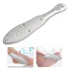 Foot Rasps 1st Rostfritt stål Rasp Callus Remover Pedicure File fötter Skrubber för hård huddöd exfolierande vårdverktyg 231007