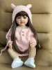 Poupées réalistes en Silicone pour nouveau-né fille, 22 pouces, jouet princesse pour tout-petit, cadeau