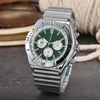 Relógios de pulso para homens 2023 novos relógios masculinos todos dial trabalho relógio de quartzo de alta qualidade marca de luxo relógio cronógrafo cinto de aço inoxidável moda masculina br013
