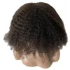 Raiz 6mm afro onda # 1b preto europeu virgem substituição do cabelo humano 8x10 unidade masculina nós de pele peruca do plutônio para preto