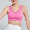 Tenue de yoga Sous-vêtements de sport pour femmes Antichoc Courir Petite poitrine Push Up Gilet de fitness Mince sans soutien-gorge en acier