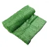 Decorative Flowers 1pcs Artificial Grass Mat 200X200CM Encryption Simulated Lawn Carpet Plant Wall Decoration Mini Gardening Props Tools