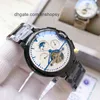 Fashion Trend Mechanical Watch Designer Men Bias Blue Light Balloon Belt Multi-functional Automatic Watch Waterproof Leather Watch 316l Stainless Steel Strap X2cc