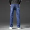 Jeans pour hommes 2023 Y2K Vintage Vêtements Baggy Pantalon Vetement Homme Mens Luxe Denim Noir Bleu Couleurs Plus Taille 44 46