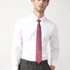 Bow Ties Men's 100 Silk Tie Jacquard Cravat Business Casual Slipsar Neckerchief Blue Red Brown