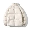 Herrenjacken Winterjacke Männer Parkas verdicken warmen Mantel Herren Stehkragen einfarbig lässig Parka Frauen Mode Streetwear 5XL 231007