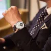 Relógios de pulso Luxo Tourbillon Relógio Homens Mão Vento Mecânico Negócio 42mm Top Marca 28800VPH Movimento Relógios 2023 Loongphx