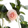 Decorative Flowers 180cm Artificial Silk White Rose Ivy Green Simulation Flower Vine Leaf Wedding Home Decoration Wreath Pendant