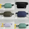 Diseñadores Bolsa Cinturón Bolsos de cintura Fanny Pack Bumbag Mujer Nylon Hombro Hombres Bum Pecho Deportes Bolsa de yoga Crossbody