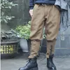 Kvinnors byxor jodhpurs kalvar längd byxor ritrian armé officer ridning baggy steampunk varm