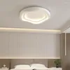 Chandeliers Master Bedroom Lamp Minimalist Art Ceiling Lights Simple Modern Led Children's Book Room Balcony Designer Lamps