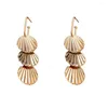 Dangle Earrings 1 Pair Shell Drop Birthday Bridal Date Decoration Jewelry For Girls