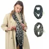 Luxe Plaid cachemire infini écharpe femmes hiver chaud caché fermeture éclair poche foulards Snood femme cou plus chaud anneau de marche écharpe