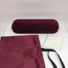 OCCHIALI NUOVI SCATOLE ORIGINALI ASTUCCIO OCCHIALI DA SOLE borsa e astuccio OTTICO RIGIDO MARRONE CASE282D