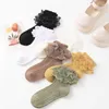 Women Socks 1 Pair Lolita Lace Japanese Maiden Woman Short Cute Summer Sweet Ruffle Cotton Princess High Quality